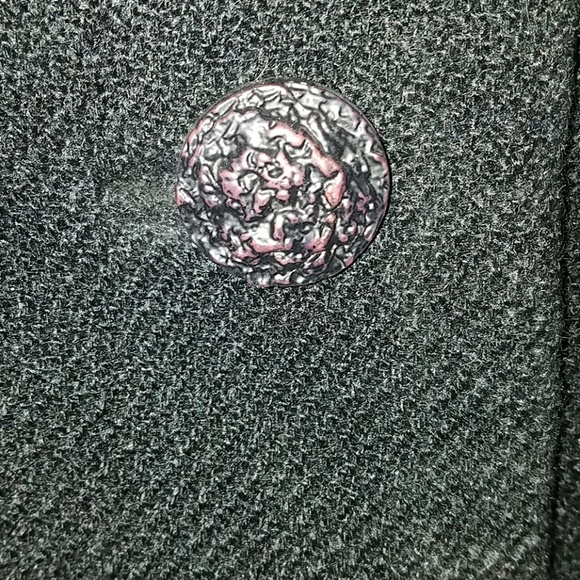 Vintage Sycamore black lined coat size 16 - Picture 3 of 6